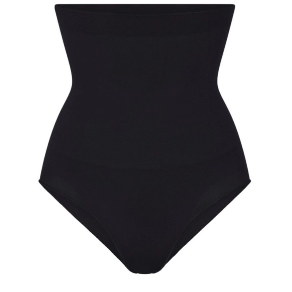 SKIMS Black  Core Control High-Waist Brief Brand New Small
